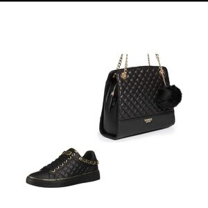 Guess sneakers with matching bag